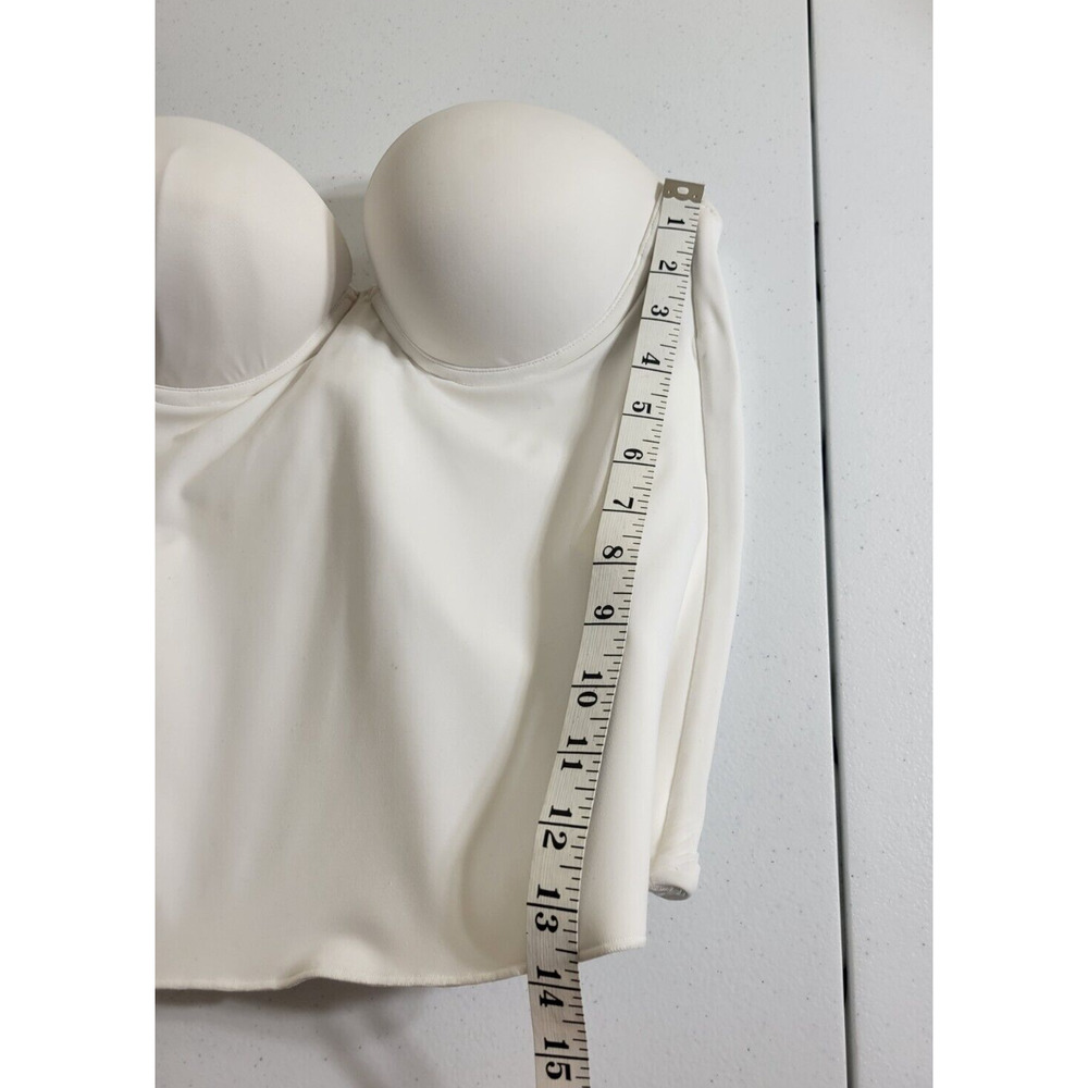 David's Bridal White Intimates Robe - Picture 5 of 8